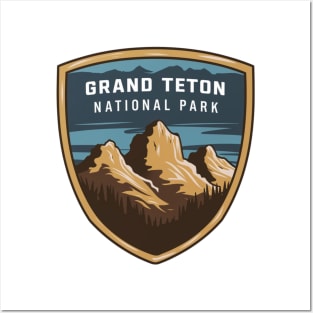 Grand Teton National Park Family Vacation Posters and Art